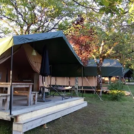 Saint Antonin Noble Val - Les 3 Cantons- Glamping Tente - Juliette Luxury tent Lavaurette